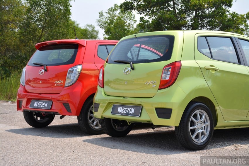 GALLERY: Perodua Axia Standard G vs Axia Advance 274380