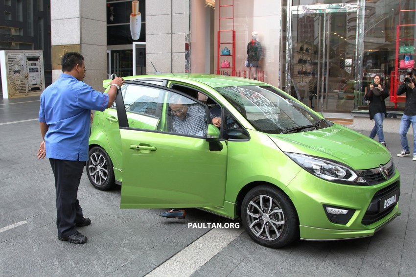 Proton PCC undisguised – driven by Tun Mahathir 271582