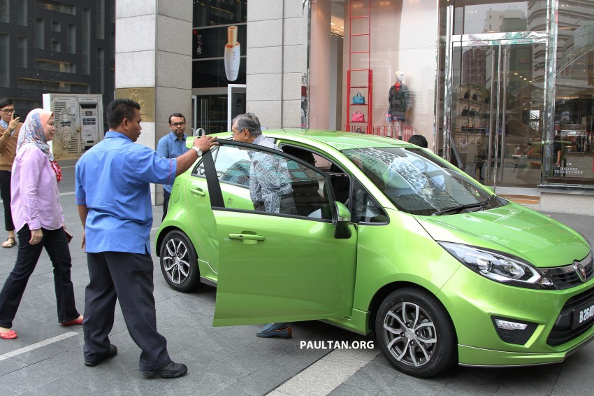 Proton PCC undisguised – driven by Tun Mahathir 271583
