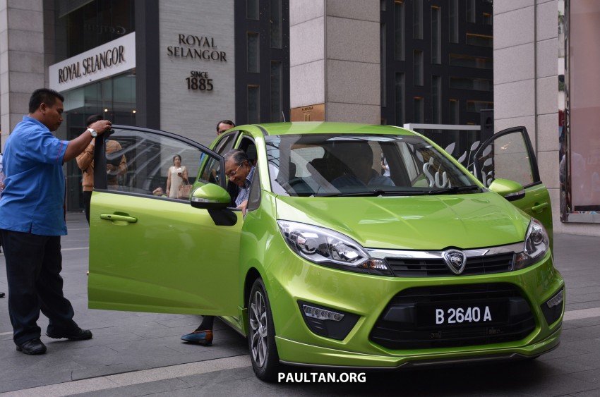 Proton PCC undisguised – driven by Tun Mahathir 271561