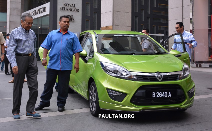 Proton PCC undisguised – driven by Tun Mahathir 271563