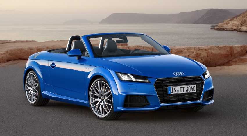 Audi TT Roadster – first official details and photos 274877