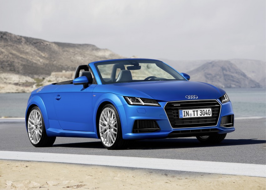 Audi TT Roadster – first official details and photos 274880