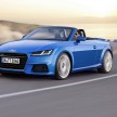 Audi TT Roadster – first official details and photos