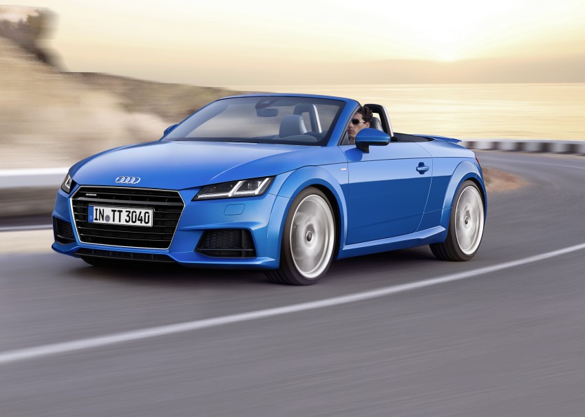 Audi TT Roadster – first official details and photos 274882