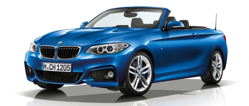 BMW 2 Series Convertible with M Sport pack revealed 272446