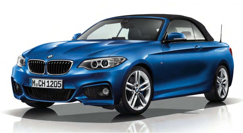BMW 2 Series Convertible with M Sport pack revealed 272447