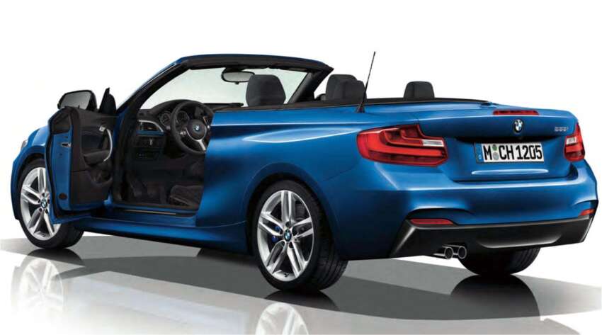 BMW 2 Series Convertible with M Sport pack revealed 272449