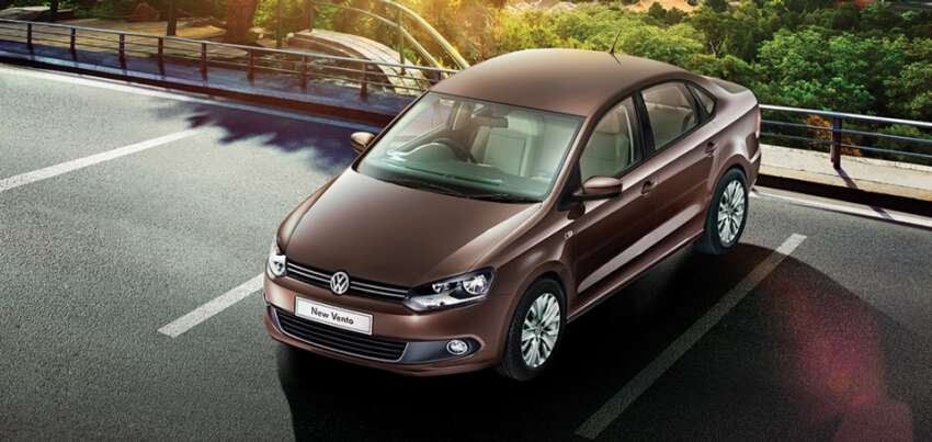 Volkswagen Vento sedan facelift unveiled in India 275250