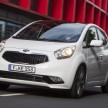 Kia Venga – B-segment MPV gets facelift, Paris debut