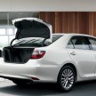 Toyota Camry Hybrid facelift unveiled in Japan