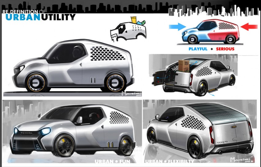 Toyota U2 Concept reimagines the delivery van 270595