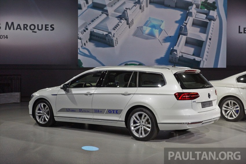 Volkswagen Passat GTE plug-in hybrid unveiled 277334