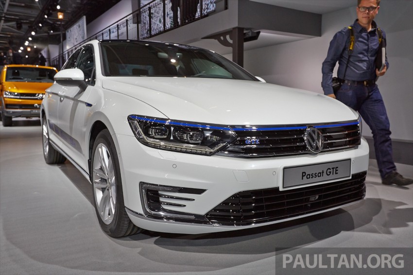 Volkswagen Passat GTE plug-in hybrid unveiled 277340
