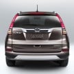 2015 Honda CR-V facelift – 2.4 i-VTEC with CVT for the US, and 1.6 i-DTEC with nine-speed auto for Europe