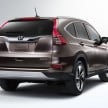 2015 Honda CR-V facelift – 2.4 i-VTEC with CVT for the US, and 1.6 i-DTEC with nine-speed auto for Europe