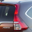 2015 Honda CR-V facelift – 2.4 i-VTEC with CVT for the US, and 1.6 i-DTEC with nine-speed auto for Europe