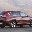 2015 Honda CR-V facelift – 2.4 i-VTEC with CVT for the US, and 1.6 i-DTEC with nine-speed auto for Europe