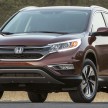 2015 Honda CR-V facelift – 2.4 i-VTEC with CVT for the US, and 1.6 i-DTEC with nine-speed auto for Europe