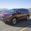 2015 Honda CR-V facelift – 2.4 i-VTEC with CVT for the US, and 1.6 i-DTEC with nine-speed auto for Europe