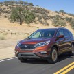 2015 Honda CR-V facelift – 2.4 i-VTEC with CVT for the US, and 1.6 i-DTEC with nine-speed auto for Europe