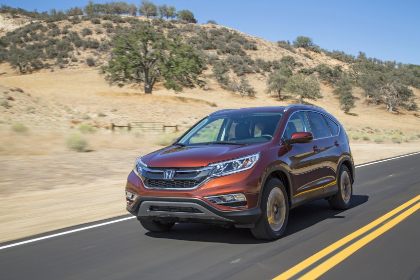 2015 Honda CR-V facelift – 2.4 i-VTEC with CVT for the US, and 1.6 i-DTEC with nine-speed auto for Europe 276664