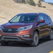 2015 Honda CR-V facelift – 2.4 i-VTEC with CVT for the US, and 1.6 i-DTEC with nine-speed auto for Europe