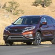 2015 Honda CR-V facelift – 2.4 i-VTEC with CVT for the US, and 1.6 i-DTEC with nine-speed auto for Europe