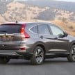 2015 Honda CR-V facelift – 2.4 i-VTEC with CVT for the US, and 1.6 i-DTEC with nine-speed auto for Europe