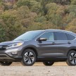 2015 Honda CR-V facelift – 2.4 i-VTEC with CVT for the US, and 1.6 i-DTEC with nine-speed auto for Europe