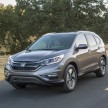 2015 Honda CR-V facelift – 2.4 i-VTEC with CVT for the US, and 1.6 i-DTEC with nine-speed auto for Europe