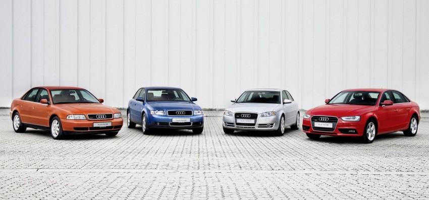 Twenty years of Audi A4 – next-gen B9 due next year 284490
