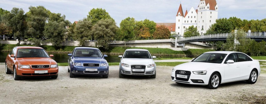 Twenty years of Audi A4 – next-gen B9 due next year 284492