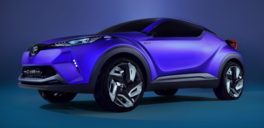 Toyota C-HR Concept: spirit of the RAV4, Prius and 86 277405