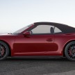 2015 Porsche 911 GTS to slot between the S and GT3