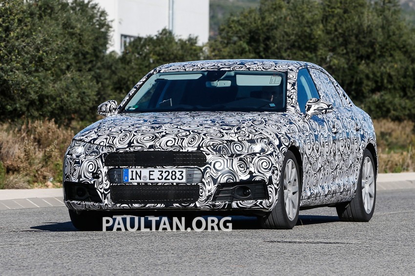 SPYSHOTS: Next gen Audi A4 B9 begins testing 288025