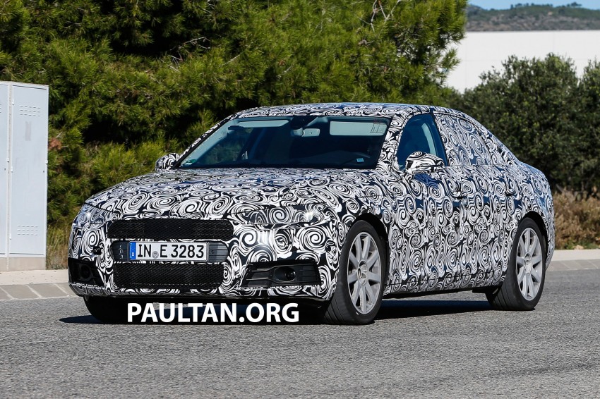 SPYSHOTS: Next gen Audi A4 B9 begins testing 288020