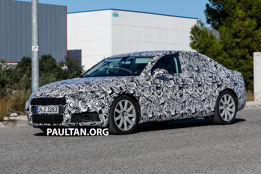 SPYSHOTS: Next gen Audi A4 B9 begins testing 288021