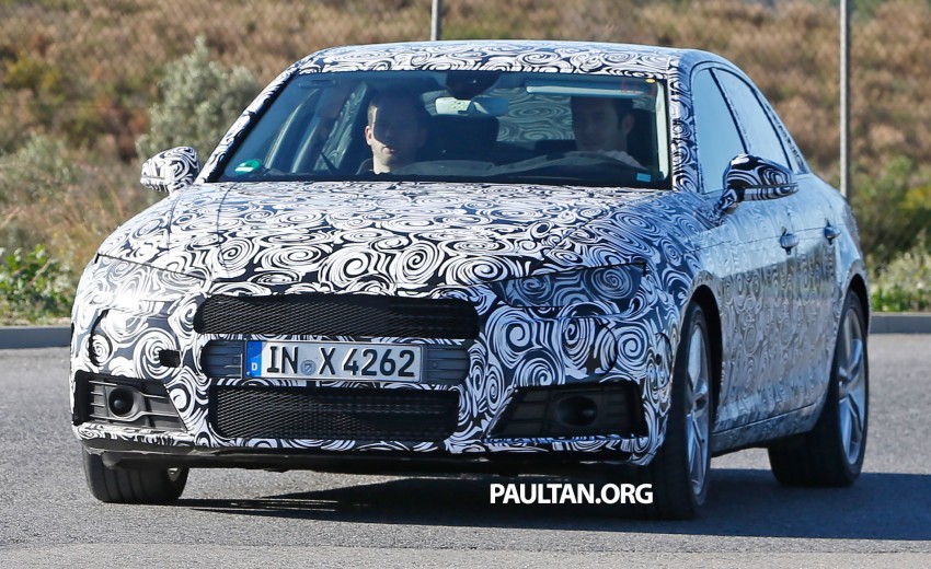 SPYSHOTS: Next gen Audi A4 B9 begins testing 289070