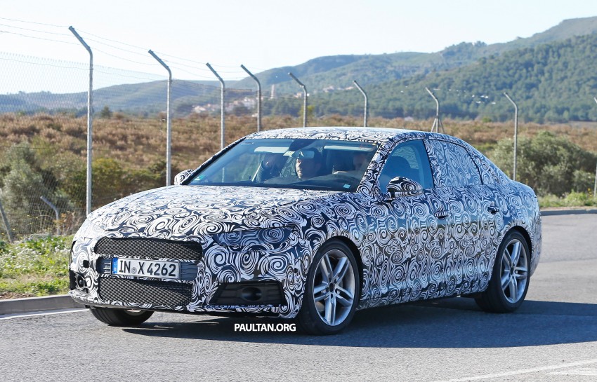 SPYSHOTS: Next gen Audi A4 B9 begins testing 289069