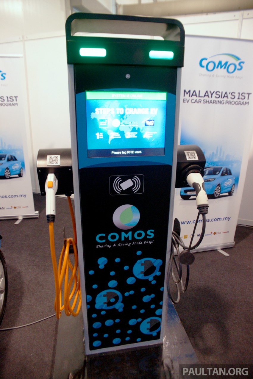 COMOS at IGEM 2014: EV car-sharing service to begin early November with four charging stations in KL 281111