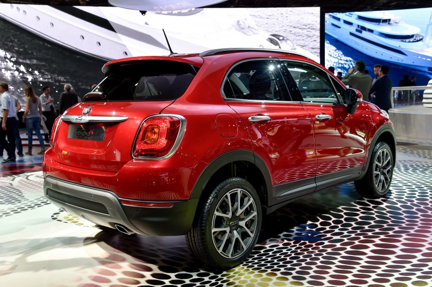 Fiat 500X mini crossover officially unveiled in Paris 277803