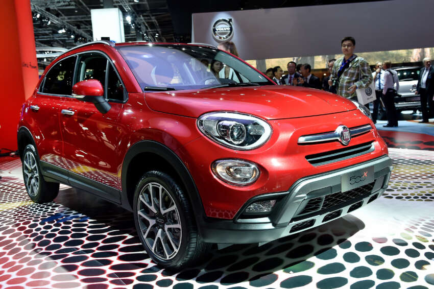 Fiat 500X mini crossover officially unveiled in Paris 277804