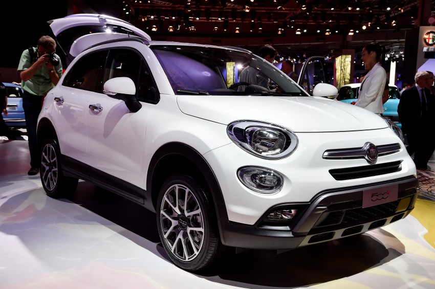 Fiat 500X mini crossover officially unveiled in Paris 277805