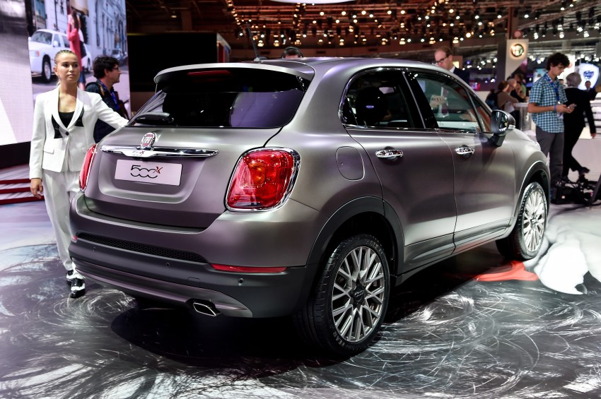 Fiat 500X mini crossover officially unveiled in Paris 277806