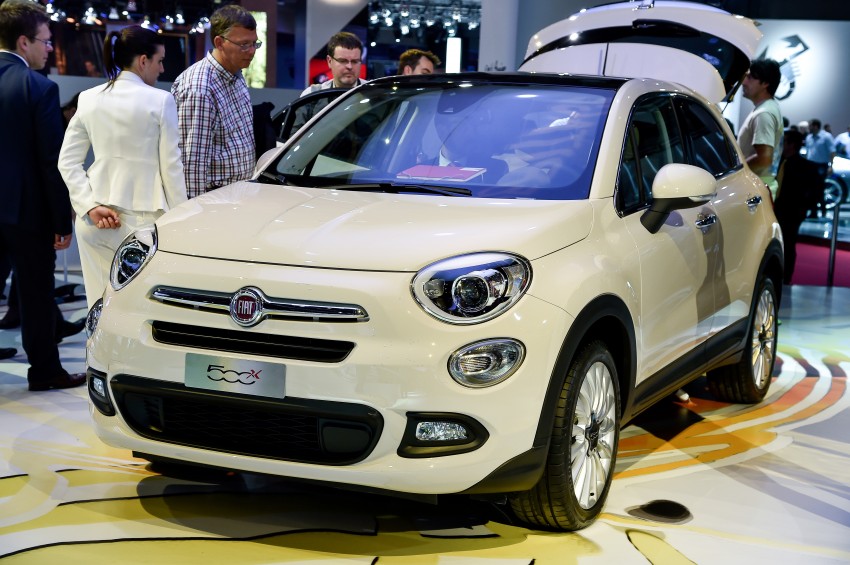 Fiat 500X mini crossover officially unveiled in Paris 277802
