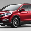 2015 Honda CR-V facelift – 2.4 i-VTEC with CVT for the US, and 1.6 i-DTEC with nine-speed auto for Europe