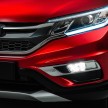 2015 Honda CR-V facelift – 2.4 i-VTEC with CVT for the US, and 1.6 i-DTEC with nine-speed auto for Europe