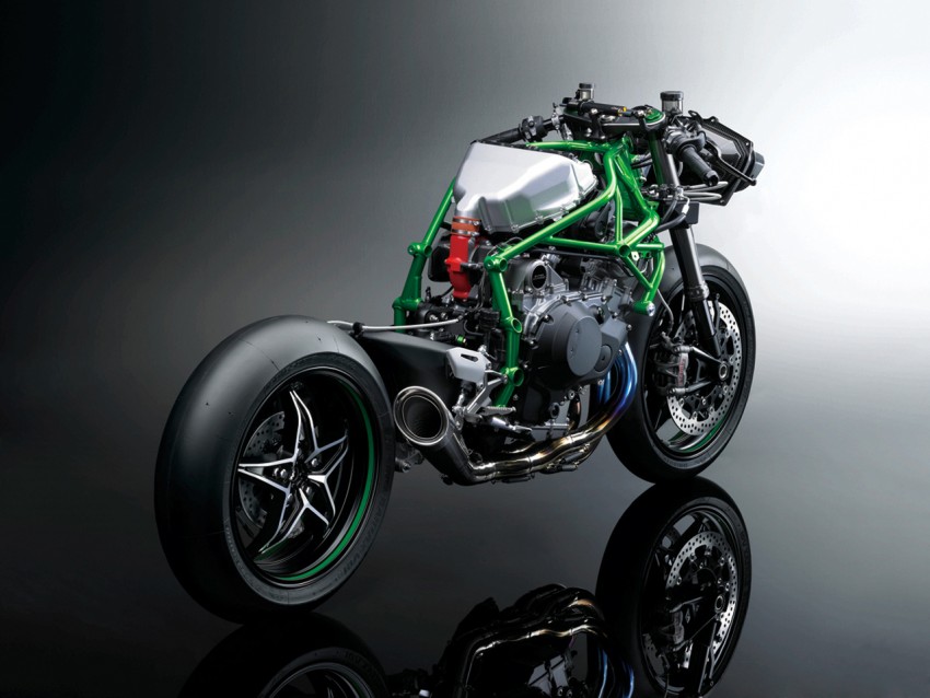 Kawasaki Ninja H2R – mad 300 hp supercharged bike 278892
