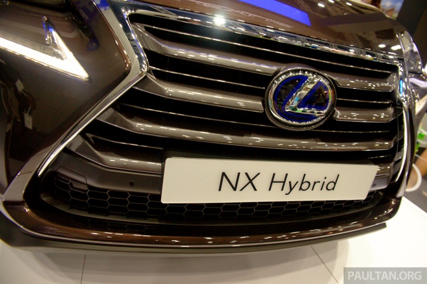 Lexus NX 300h on display at IGEM 2014 in KLCC 280987